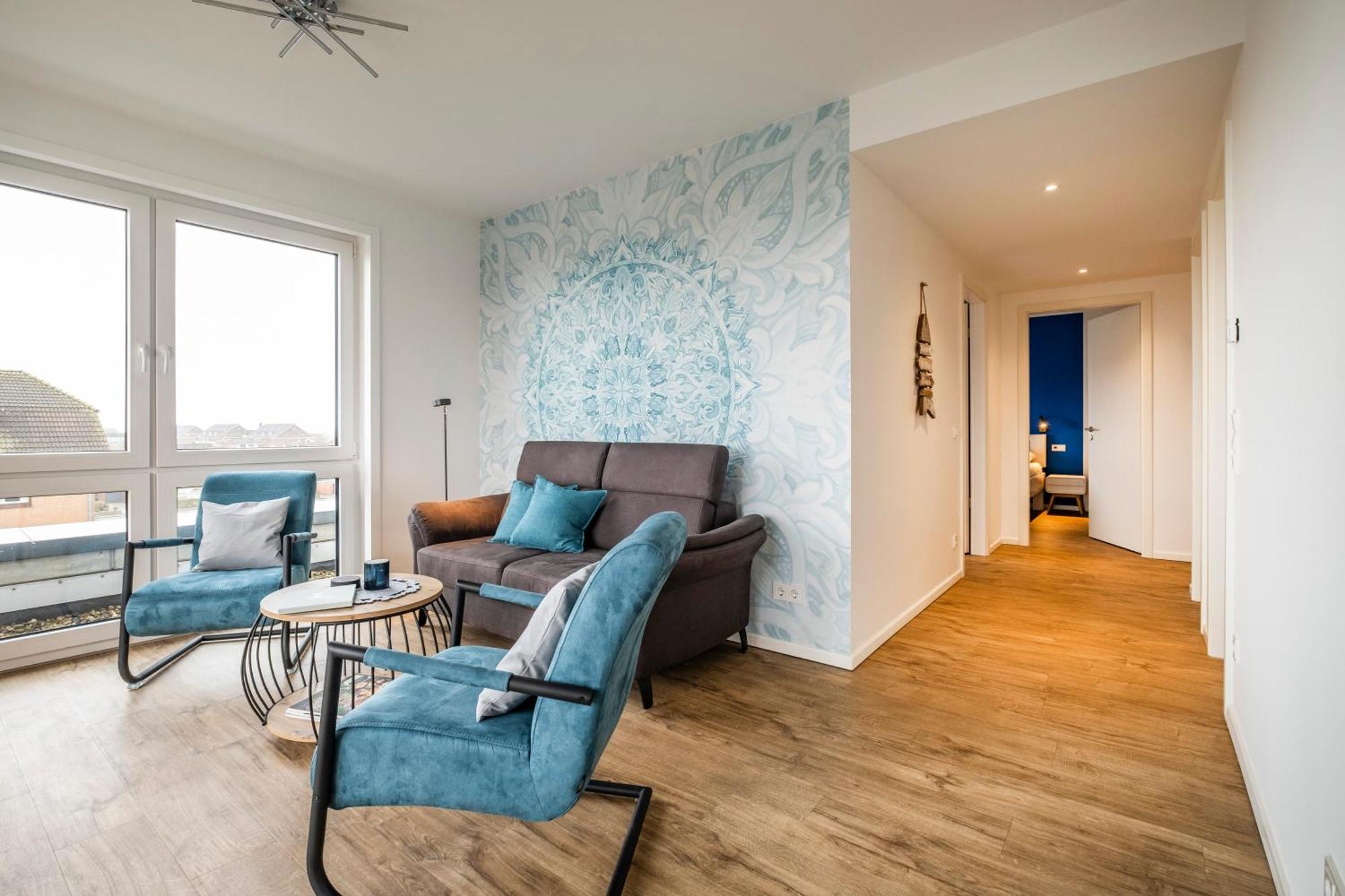 5 Sterne Penthouse Strandsuite Büsum Kültér fotó